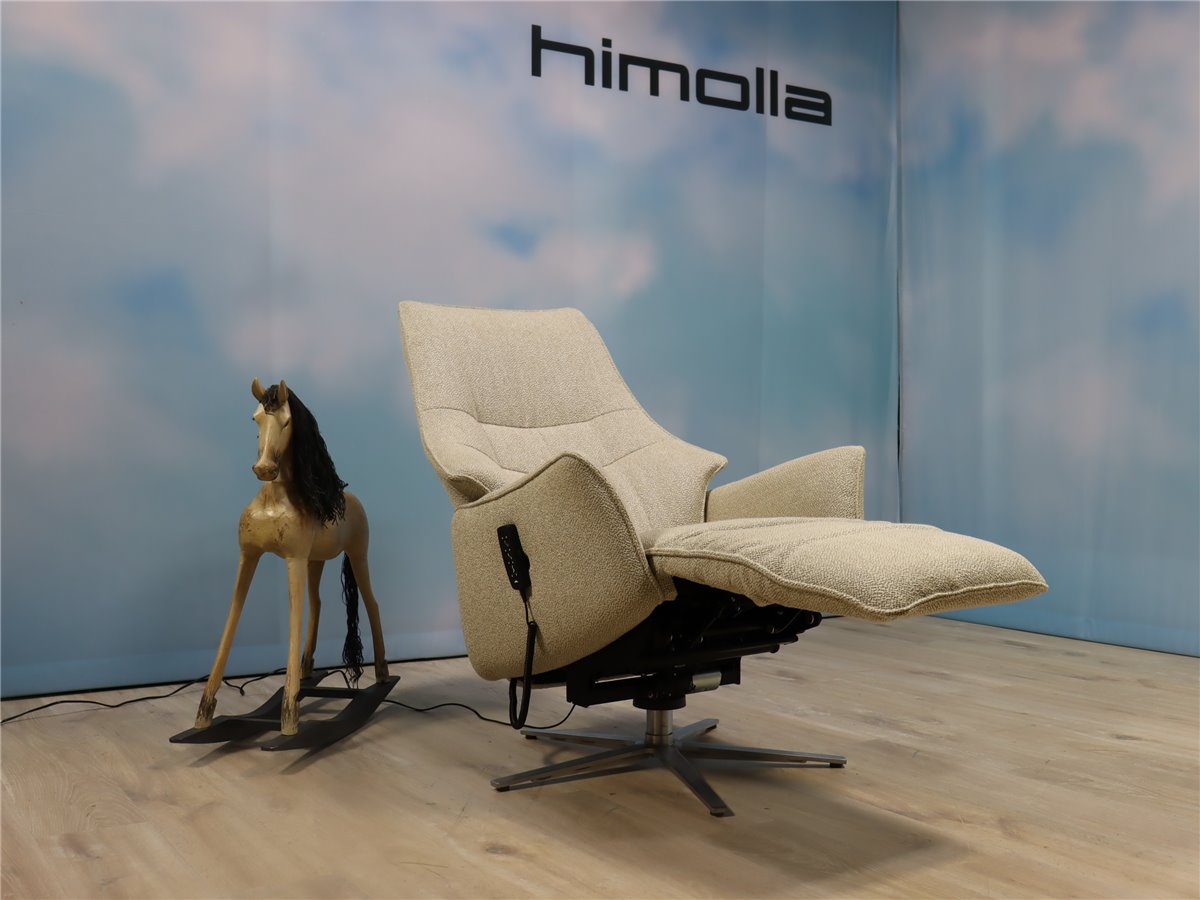 Himolla  8935 S Lounger   Relaxsessel 3 Motor Aufsteh Large Stoff Q2 Rustic elfenbein  *Fehlproduktion