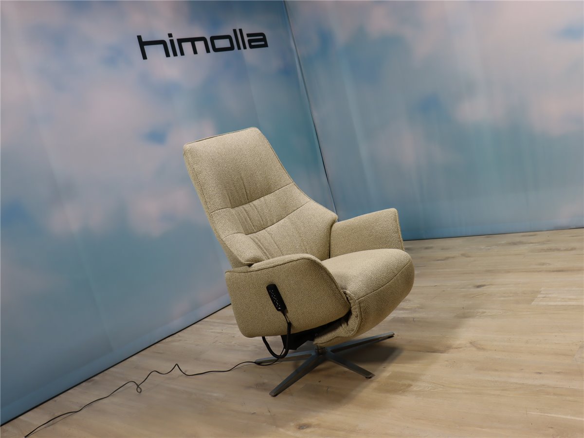 Himolla  8935 S Lounger   Relaxsessel 3 Motor Aufsteh Large Stoff Q2 Rustic elfenbein  *Fehlproduktion