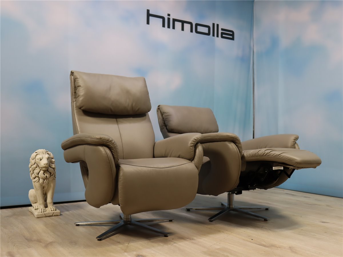 Himolla 7446 Easyswing  2er Set Relaxsessel manuell Large Breit  Leder L24 Longlife stahl *Fehlbestellung