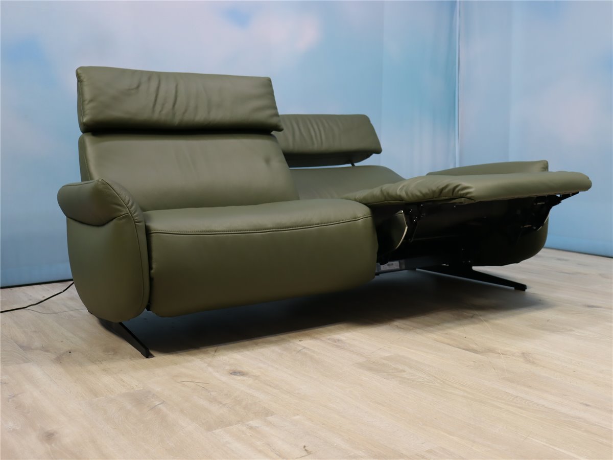 Himolla 4160  Cumuly Relaxsofa  3 Motoren HerzWaage Leder L24  Longlife Rustika Zypresse  *Hausausstellung