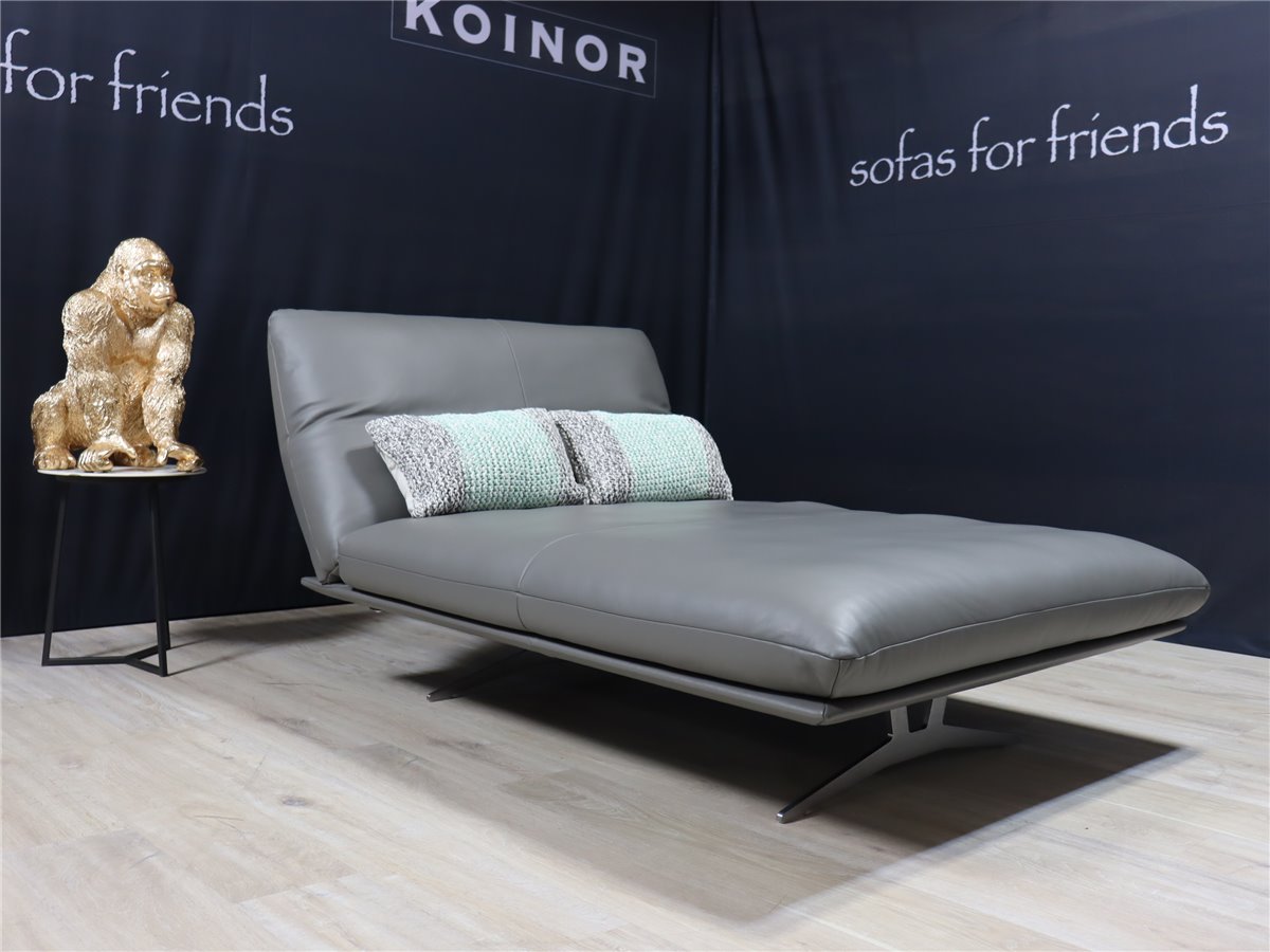  KOINOR FRANCIS  Loungeliege P1 125 cm    Leder D Dolce Andorra  *Kundenstorno